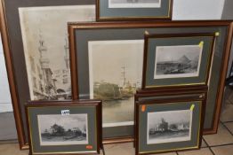 CAPTAIN ROBERT ELLIOT R.N. (1790-1849) EIGHT 19th CENTURY VIEWS OF INDIA, topographical prints