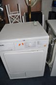 A MIELE T234C CONDENSER DRYER width 60cm, depth 60cm, height 85cm (PAT pass and working)