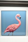 CHRISTOPHER GREEN (BRITISH CONTEMPORARY) 'STRIKE A POSE', a signed limited edition print of a pink