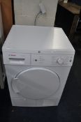 A BOSCH WTE84106GB/48 CONDENSER DRYER width 60cm, depth 60cm, height 85cm (PAT pass and working)