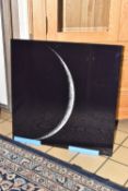 STU BROMPTON (BRITISH 20TH/21ST CENTURY) 'WANING GIBBOUS', a photographic print on Perspex of a