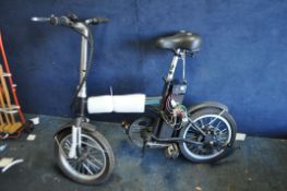 AN ANCHEER ELECTRIC FOLDING BIKE (PROJECT) wiring needs attention, does work but has no charger