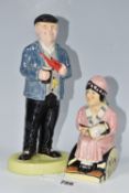 A LORNA BAILEY FRED DIBNAH FIGURE, limited edition no. 100/100, painted signature to the base,