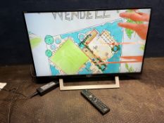 A SONY KDL-32WD751 32in SMART TV with remote and power supply (PAT pass and working)