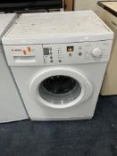 A BOSCH WAE24366GB WASHING MACHINE width 60cm, depth 60cm, height 85cm (PAT pass, powers up but