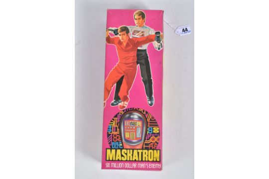 A BOXED DENYS FISHER (KENNER) MASKATRON THE SIX MILLION DOLLAR MAN'S ...
