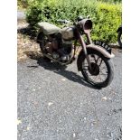 A 1940's BSA C11 MOTORCYCLE IDEAL FOR RESTORATION with a BSA engine stamped BC11G 14521, frame no.