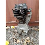 A 1946 MATCHLESS G8L MOTORCYCLE ENGINE with No. 46/G8L 1461 stamped, along with a G2 C46 gearbox, an