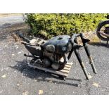 A 1959 AJS MODEL 18 MOTORBIKE, INCOMPLETE, IDEAL FOR RESTORATION, engine no. 59/18 132847, frame no.