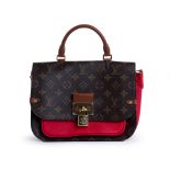 Louis Vuitton.  Vaugirard, 2020, of classic coquelicot monogram canvas, comes with the bag, stra...