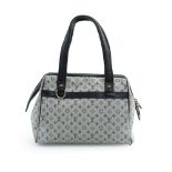 Louis Vuitton.  Josephine PM, 2002, of monogrammed linen canvas with Ebene leather and gold-tone...