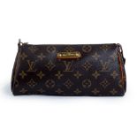 Louis Vuitton. Shoulder Bag, 2011, of classic monogram leather design and brown canvas interior,...