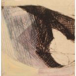 Adrian Heath,  British 1920-1992 -  Two works including 'Untitled';  hand-coloured gouache on e...