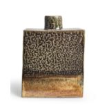 Anne Mette Hjortshøj (b.1973)  Slab-built vase, circa 2010  Stoneware with grey salt glaze and r...