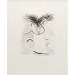 David Hockney OM CH RA,  British 1937- 2026  Flowers in a Double Handled Vase, 1986;  monochrom...
