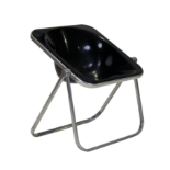 A 'Plona' plastic and aluminium folding chair, third quarter 20th century, designed by Giancarlo ...