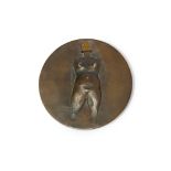 Lynn Chadwick RA,  British 1914-2003 - Diamond (double-sided medal), 1983-4;  bronze, diam. 7.5...