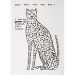 David Shrigley OBE,  British b.1968-  How Fast Can You Run?, 2020;  offset lithographic poster ...