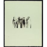 Henry Moore OM CH FBA,  British 1898-1986,  Three Standing Figures [Cramer 323], 1976;  lithogr...