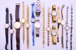 A collection of watches to include: a Fero Feldmann Ultra Flat 1963 watch,