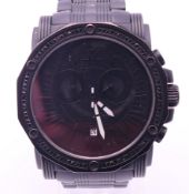 A Le Vian gentlemen's wristwatch. 4.8 cm wide including crown.