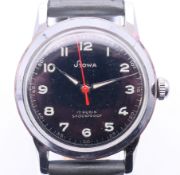 A Stowa French military wristwatch. 3.5 cm including crown.