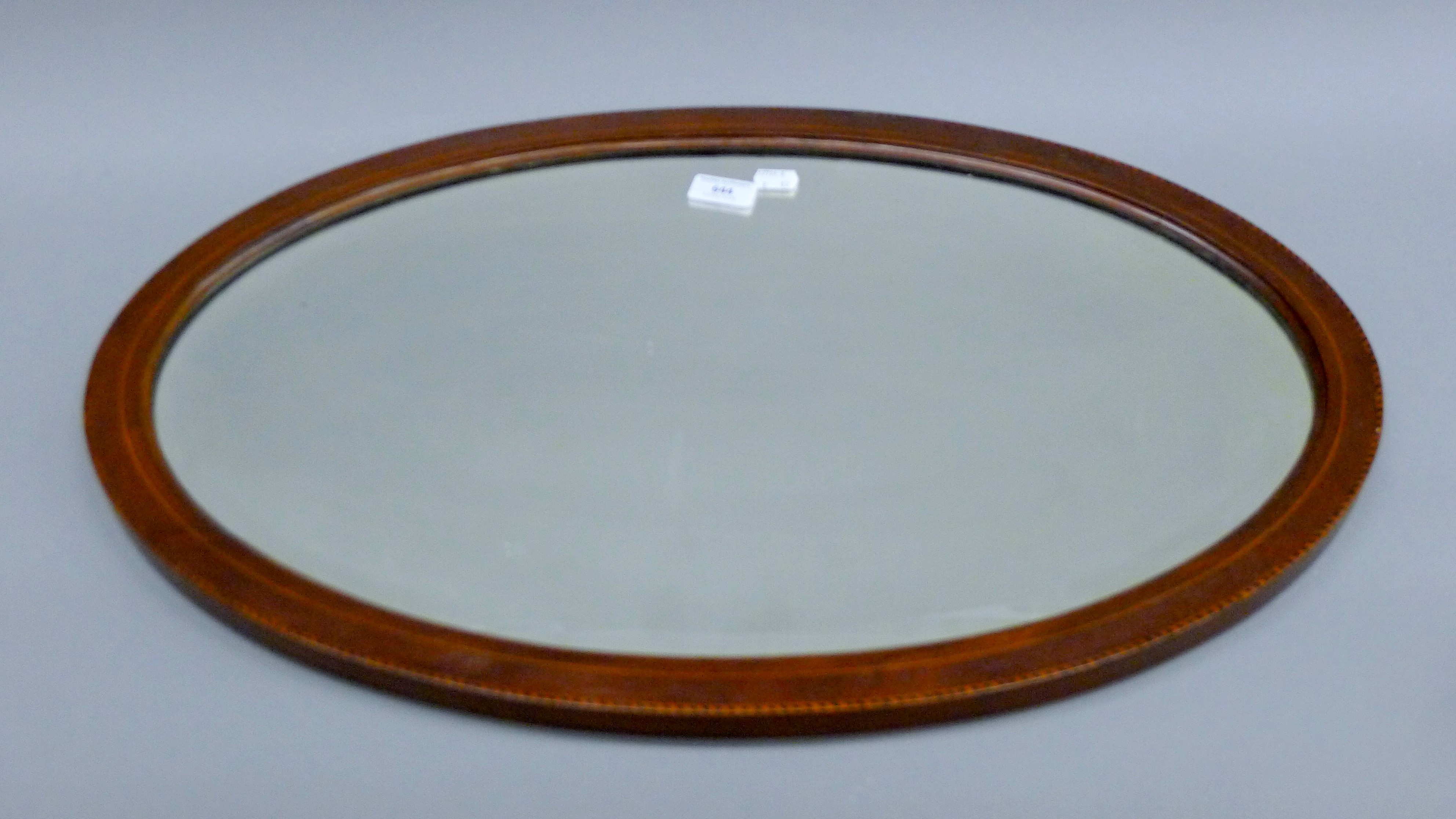 A quantity of pictures, photographs and an oval mirror. The latter 67.5 cm wide. - Image 2 of 10
