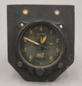 A vintage aircraft altimeter. 11 cm wide.