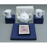 Emin, Tracey, 'One Thousand Drawings' and pottery with Tracey Emin designs, etc.