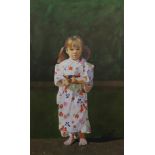 BLAKE, SIR PETER CBE RDI RA (born 1932) British (AR), Liberty Blake in a Kimono,