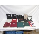 Large collection of commonwealth and Channel Islands c19th/20th stamps in 25 folders/albums to