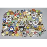 Assorted collection of pin badges and tokens to inc. Northern Counties Dance Teacher Association,