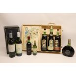 Collection of various wines, incl. a Fabiano, Grandi vini di verona gift box including Valpolicella,