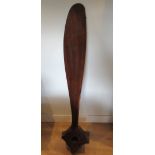 WW1 Blériot Experimental wooden laminated propellor blade (lacking three) clear markings and