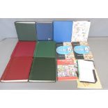 Collection of c19th/20th British, Commonwealth and International stamps in 9 folders/albums,