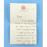 A private collection of royal autographs and royalty ephemera - Elizabeth (Queen of Great Britain,
