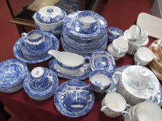 An Extensive Spode “Italian” Patterned Dinner Service, including a large lidded tureen (D20cm), a