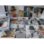 Horse Racing Press Photographs/Images Twenty One Signed, including Mullins, Stack, Scott, Walwyn,