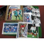 Football Press Photographs/Images, including Aitken, Letchkov, Euro 96 Games, Pearce, Olsen,