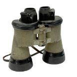 WWII German Third Reich Kriegsmarine U-Boat Prism Binoculars, stamped '7 x 50 48769 b/c',