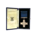 George Cross (Exchange Edward Medal), engraved to the reverse 'John Daniel Charlton 1947', in
