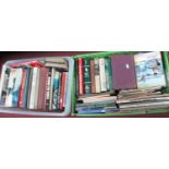 Collection of automotive literature, vintage workshop manuals and industrial history, including