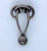 WMF SILBERANHÄNGER. L.42mm, ca.