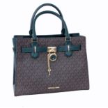 MICHAEL KORS HANDTASCHE. Canvas mit