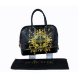 HARALD GLÖÖCKLER HANDTASCHE. Schwarz