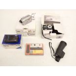 A quantity of various cameras including Olympus OZ10 Panoramic, Samsung L730 etc.