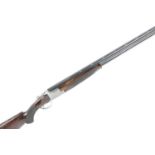 Ⓕ (S2) 12 bore Omer Deleeuw & Jean Reculé Engraved FN Browning Over and Under, ejector, 30 ins
