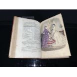 French fashion journal "Magasin des Demoiselles" various editions 1862-1863 bound together,