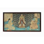 A Japanese ukiyo-e woodblock print,