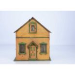 An early 20th century wooden dolls' house,